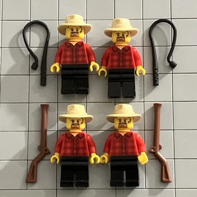 Lego General Store 910031 Lote De 4 Minifiguras Minifiguras City D8 12 - Imagem 1 de 2