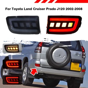 Paraurti Freccia Luce Freno Fanale Posteriore per Toyota Land Cruiser Prado J120 - Foto 1 di 9