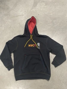Nike Heavyweight NYC Chinatown Hoodie Gr. Medium MD schwarz Pueblo rot lotus pink - Bild 1 von 13