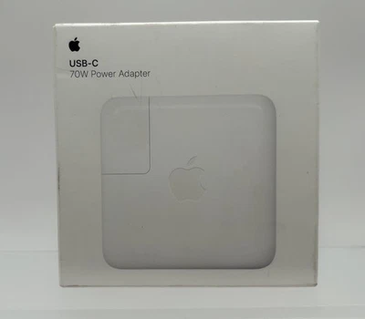Genuine Apple 70W USB-C Power Adapter MacBook Air iPad iPhone MXN53AM/A A2743 - Image 1 of 4
