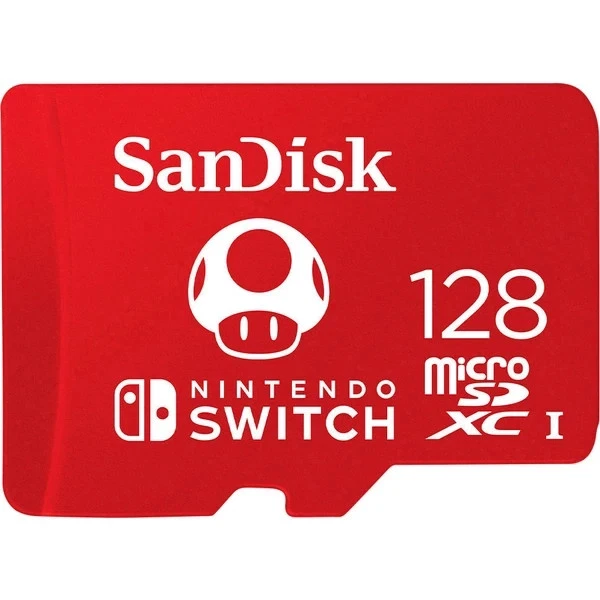 SanDisk SD Nintendo Switch UHS-I, micro SDXC I Karte, 128 GB U1, A1, CI. 10 - Bild 1 von 1