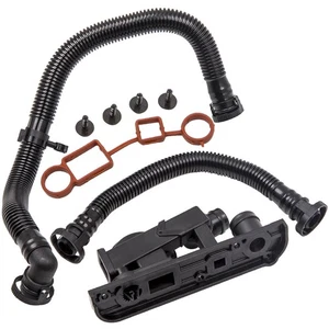 PCV Crankcase Vent Valve Hose Kit for Audi A3 A4 TT GTI Jetta Passat Eos 2.0L - Picture 1 of 13