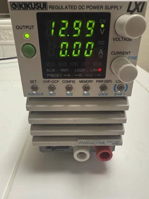Программируемый источник питания Kikusui PWR401ML, 0-60 В 20 А 400 Вт - Изображение 1 из 4