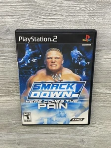 WWE SmackDown! Here Comes the Pain PlayStation 2 PS2 - CIB PRISTINE + Neuwertige Disc! - Bild 1 von 5