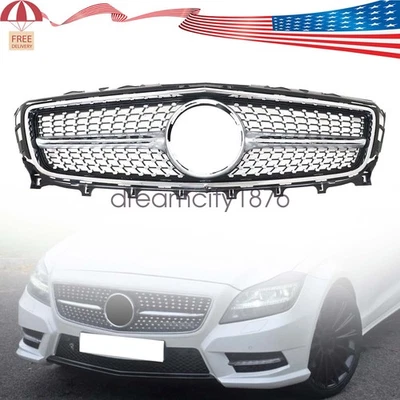 Front Grill Grille For Mercedes-Benz CLS-Class W218 ClS350/550/500 2011-2014 — 第 1/4 张图片