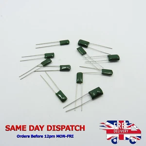 100 V Folie Folie Polyester Kondensatoren - verschiedene 32 Typen 10nF 0,1uF 0,47uF usw. - Bild 1 von 3