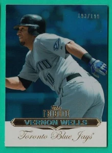 2011 Topps Tribute Blue #80 Vernon Wells #/199 - Bild 1 von 2