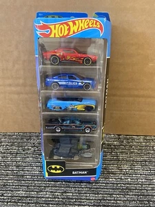 2022 Hot Wheels DC Batman 5-Pack Diecast Set - Picture 1 of 3
