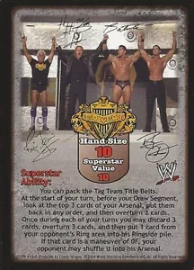 WWE RAW Deal Vengeance Evolution Superstar Face Promo Card - Picture 1 of 2