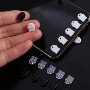 10pcs Type C Anti-lost Dust Plug Charging Port Protector Phone Accessories - Zdjęcie 1 z 15