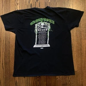 Black Bones TeamSesh "CREEP TOUR" 2019 Underground Rap Tour Shirt Mens 2XL - Picture 1 of 5