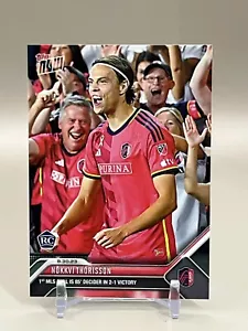 2023 Topps Now MLS Nokkvi Thorisson #185 RC Rookie ST. LOUIS City - Picture 1 of 2