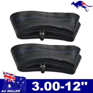 2X 80/100 - 12 x 3.00 12'' Inch rear tube 110cc 125cc dirt pit bike thumpstar - Picture 1 of 4