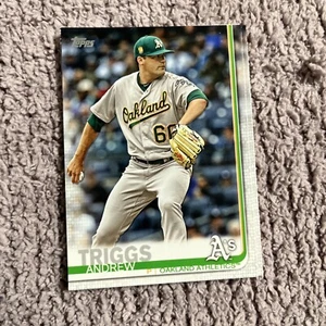 2019 Topps Series 2 Base #565 Andrew Triggs Oakland Athletics - Picture 1 of 1