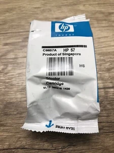 HP 57 TRI-COLOR CARTRIDGE INK - Picture 1 of 3
