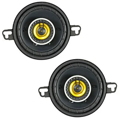 Kicker 46CSC354 CS Series 3.5" 9cm 2 Way Car Door Dash Coaxial Speakers 30w RMS - Image 1 of 4