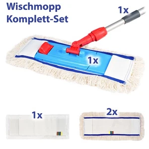 HyPaFol Wischmopp SET mit Magnethalterung | 3 Bezüge | Wischer Bodenwischer - Bild 1 von 6