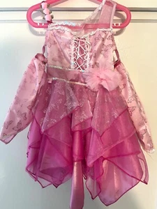 Closet Clearance Girl's Cold Shoulder Fairy Dress Halloween costumes Used - 4 - Picture 1 of 8