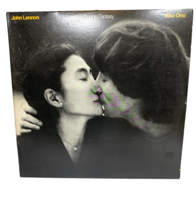 John Lennon & Yoko Ono Double Fantasy Vinyl LP - 1980 Geffen Records - Imagem 1 de 2