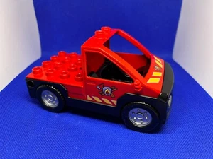 Lego Duplo Camión de Bomberos Rojo Vehículo para Camión de Bomberos - Imagen 1 de 4