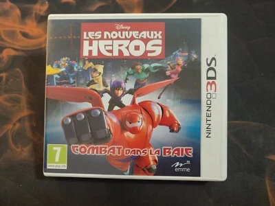 Les Nouveaux Heros : Combat Dans La Baie - Sans Notice FR - Nintendo 3DS - Photo 1/3