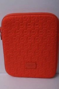 MICHAEL KORS MK Funda Acolchada Tablet iPad Naranja Neopreno 8" x 10" GS 1201 - Imagen 1 de 2