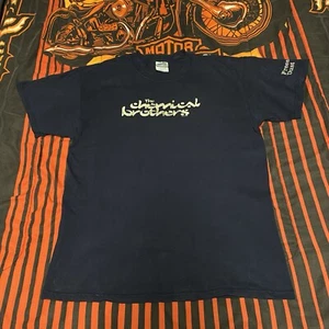 Camisa Polvo Estilo Libre The Chemical Brothers Aphex Twin Para Hombre Grande De Colección ¡RARA!! - Imagen 1 de 6