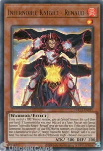 TOCH-EN011 Infernoble Knight - Renaud Ultra Rare UNL Edition Mint YuGiOh Card - Picture 1 of 1
