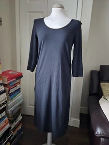 Mamalicious Maternity Black Smart Casual Dress Size M - Picture 1 of 6