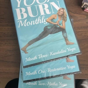 Yoga Burn Monthly- Month One & 2& 3 : Restorative Yoga YOGA NIDRA MEDITATION NEW - Picture 1 of 4