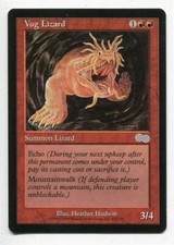 Vug Lizard x4 Urza's Saga MtG NM