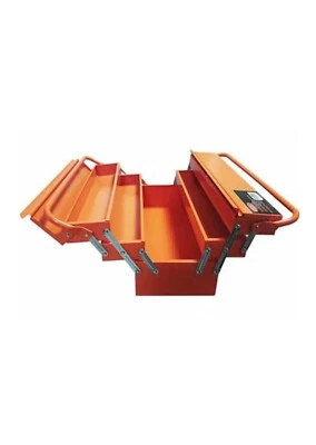 Cassetta Porta Utensili Attrezzi Vuota in Lamiera Portautensili a 5 Scomparti - Immagine 1 di 3