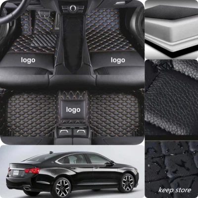 Alfombrillas de coche para Chevrolet Impala 2000-2025 alfombrillas personalizadas forros hechos a mano alfombrilla Foto 1 de 4