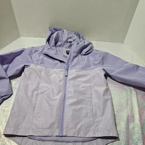 Eddie Bauer Jacket Girls XS 5/6 Purple Zip Up Hooded 3 in 1 Coat(Shell Only) - Picture 1 of 10