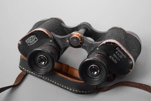 WWII WW2 Original German 6x30 Dienstglas Binoculars Equipment SRB & STYS PRAG - Picture 1 of 9