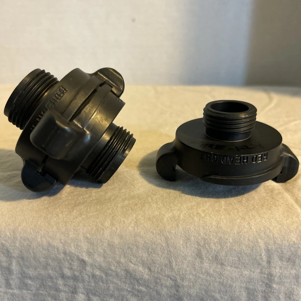 Wildland Fire Redhead Quarter Turn Quick Connects  1”NPSH, 1”NPSH ,3/4 included  - Image 1 of 4