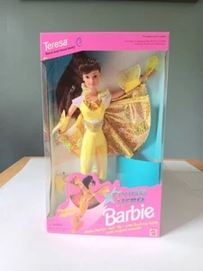 90s Mattel Flying Hero with Lights Teresa Barbie Doll 1995 NEW Vintage Toy - Bild 1 von 7