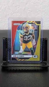 2024 Panini Prism Football Jaire Alexander Red And Yellow 8/44 - Picture 1 of 2