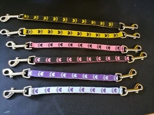 HANDLE Narrow web, for balance, training, PAW PATTERN, grab strap 3 sizes - Picture 1 of 16