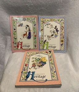 Vintage 3er Set Jamestown Heritage Leser C E F Lieblings Kinder Klassiker PB - Bild 1 von 13