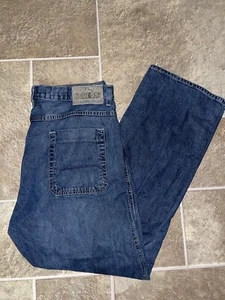 Vintage Y2k Nautica Men’s Jeans 90s Size 34 X 30 JNCO Southpole Baggy Wide Style - Picture 1 of 7