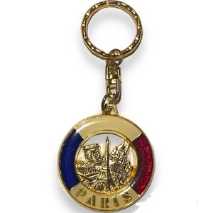 Vintage Keychain Souvenir Paris France - Picture 1 of 4