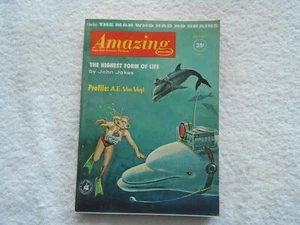 AMAZING STORIES Magazine-AUGUST,1961 - Picture 1 of 3