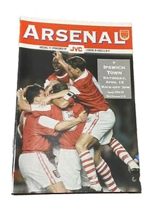ARSENAL V IPSWICH TOWN - FA PREMIER LEAGUE - 15/4/1995 - Picture 1 of 1