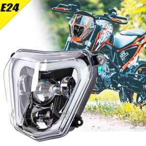 LED-Scheinwerfer Fern-/Abblendlicht DRL für KTM duke 690 2012-2019 Plug and Play - Bild 1 von 16