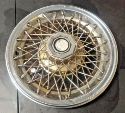 (1) Cubierta de rueda tapacubos de alambre Buick Regal Century # 1084B 1980-87 14" LOC-183DG#2 Foto 1 de 4