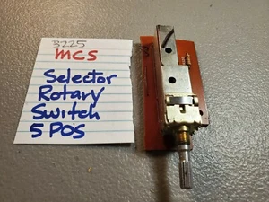 📈MCS SELECTOR ROTARY SWITCH 3225 STEREO RECEIVER - Picture 1 of 4