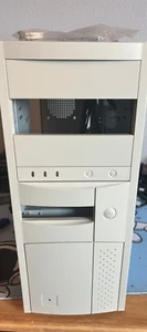 Vintage AT / ATX Mid-Tower PC Case w/ 230W ATX PSU Retro - Bild 1 von 12