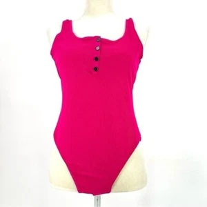 L*Space | NWT XL Hot Pink Float On One Piece Swim Suit Women’s Revolve - Picture 1 of 5