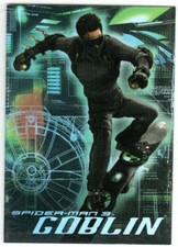 Spider-man 3 2007 Movie GOBLIN Foil Insert Trading Cards G5 Rittenhouse NM